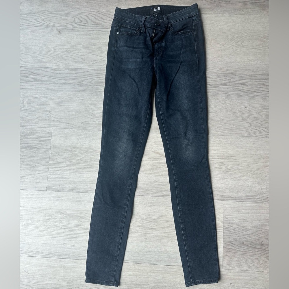 PAIGE Dark Wash Skinny Jeans